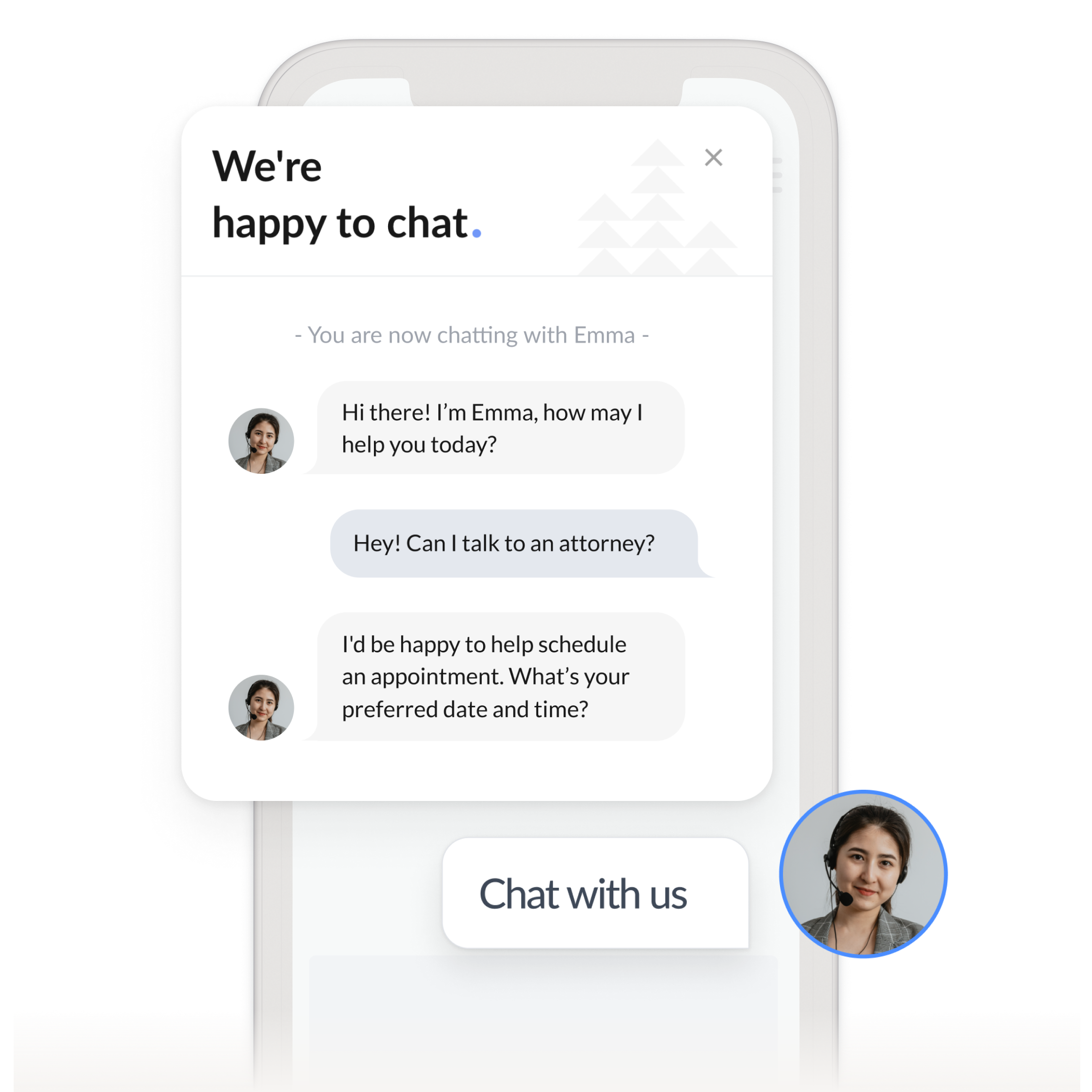 Live chat